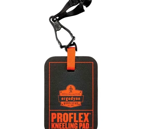 Ergodyne® Proflex® 365 Grabber Mini Foam Kneeling Pad, 4"L x 6"W, Black