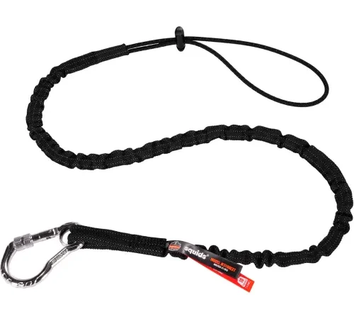 Ergodyne® Squids® 3100EXT Tool Lanyard, Black, Extended - Pkg Qty 6