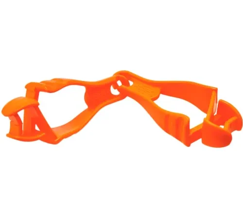 Ergodyne Squids® 19718-BULK Dual Clip Mount, Orange Grabber, 100-Pack