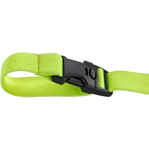 Ergodyne® Squids® 3150 Hard Hat Elastic Lanyard with Buckle, One Size, Lime, Pack of 10 - Image 2