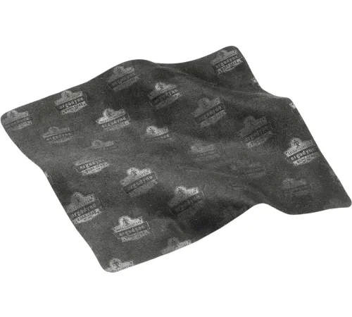Ergodyne® Skullerz® 3216 Microfiber Cleaning Cloth, Black - Pkg Qty 12
