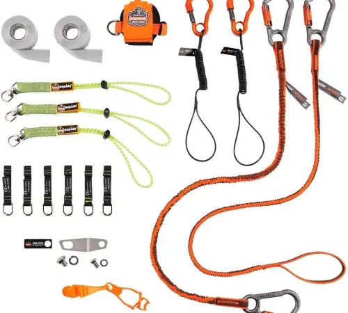 Ergodyne Squids® 3184 Concrete Finishers & Masons Tool Tethering Kit