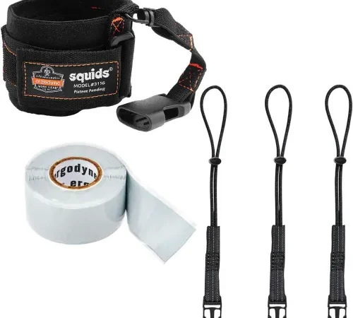 Ergodyne® Squids® 3192 Wrist Lanyard Tethering Kit, 3 lbs Capacity, 19662
