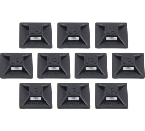 Ergodyne® 3701 Mini Adhesive Mount Replacements, 2 lb. Capacity, Black