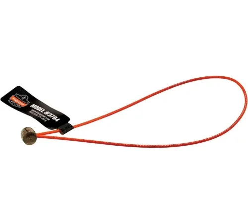 Ergodyne Squids® 3704 Wire Loop Tool Tail, 2lbs, Orange, 6 Pack