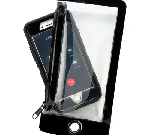 Ergodyne Squids® 3760 Phone Pouch and Trap, Clear, Standard Size