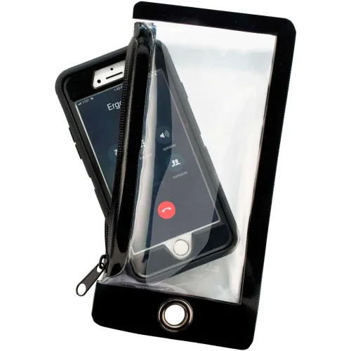 Ergodyne Squids® 3760 Phone Pouch and Trap, Clear, Standard Size