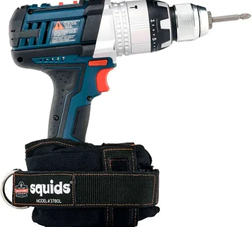 Ergodyne Squids® 3780 Power Tool Trap, Large, Black