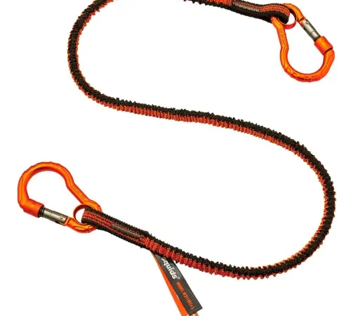 Ergodyne® Squids® 3110Fx Tool Lanyard Dual Carabiner, 10 lbs Capacity, 19822