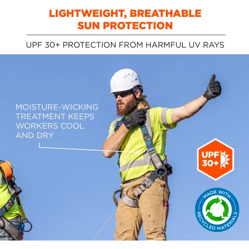 Ergodyne® GloWear® 8289-ECO Recycled Hi-Vis T-Shirt, Class 2, 3XL, Lime - Image 5