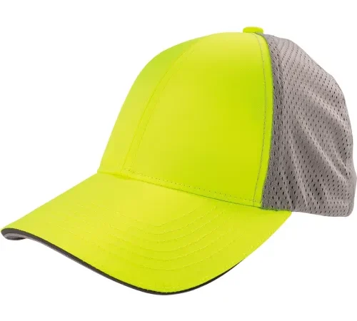 Ergodyne® GloWear® 8931 Hi-Vis Reflective Stretch-Fit Hat, L/XL, Lime