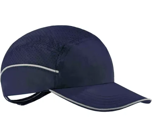 Ergodyne Skullerz® 8955 Lightweight Bump Cap, Long Brim, Navy