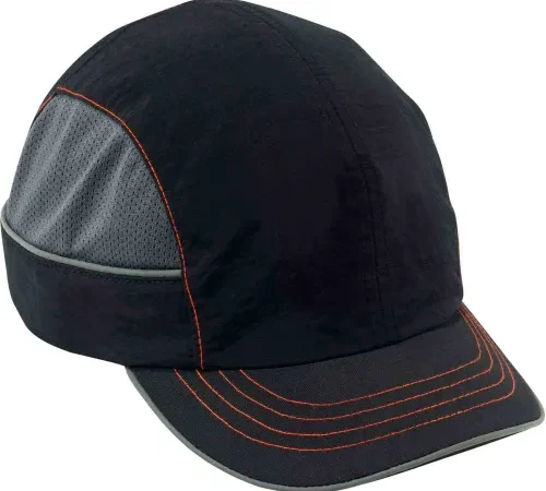 Ergodyne Skullerz® 8950XL Bump Cap, Short Brim, Black, XL