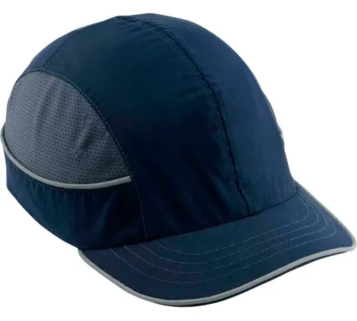 Ergodyne Skullerz® 8950XL Bump Cap, Short Brim, Navy, XL