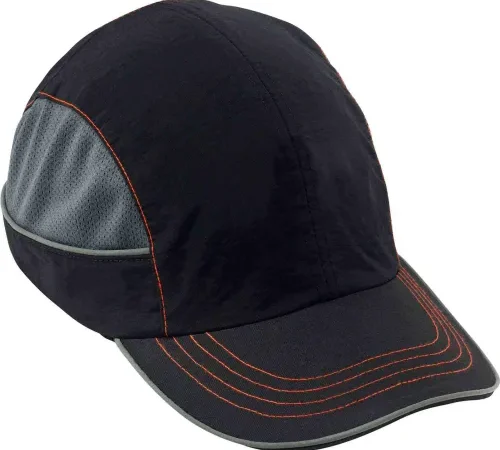 Ergodyne Skullerz® 8950XL Bump Cap, Long Brim, Black, XL