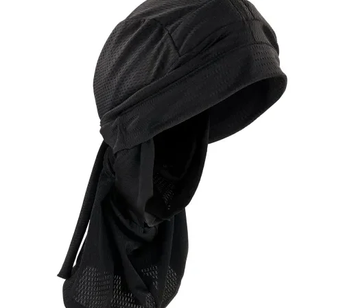 Ergodyne® Skullerz® 8941 Dreadlock Tube Bump Cap Insert, Mesh, L/XL, Black