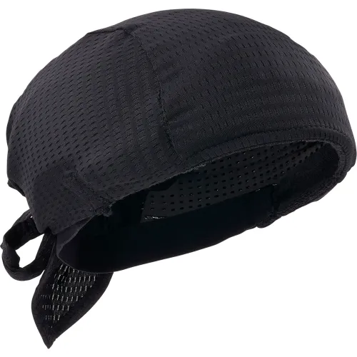 Ergodyne® Skullerz® 8948 Do Rag Bandana Bump Cap Insert, Mesh, Universal, Black