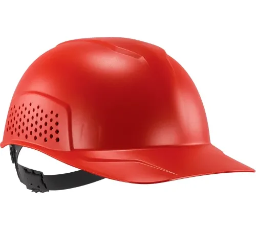 Ergodyne® Skullerz® 8951 Vented Hard Shell Bump Cap, Short Brim, One Size Fits Most, Red