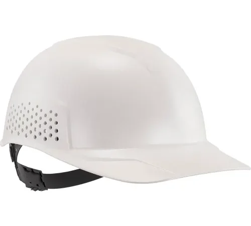 Ergodyne® Skullerz® 8951 Vented Hard Shell Bump Cap, Short Brim, One Size Fits Most, White