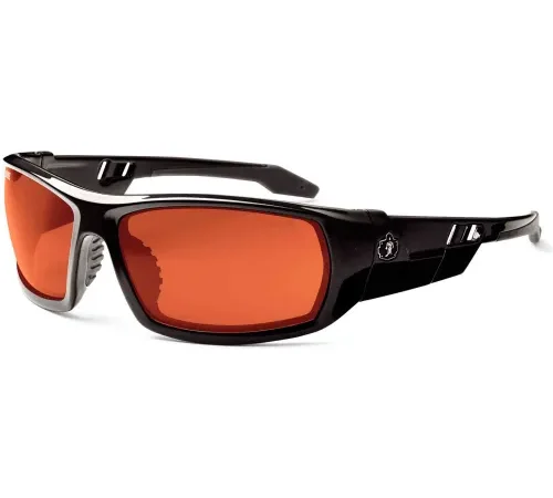 Ergodyne® Skullerz® Odin PZ Safety Glasses, Polarized Copper Lens, Black Frame
