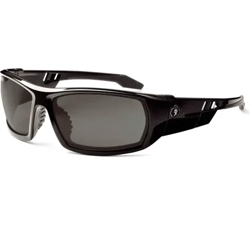 Ergodyne® Skullerz® Odin PZ Safety Glasses, Polarized Smoke Lens, Black Frame