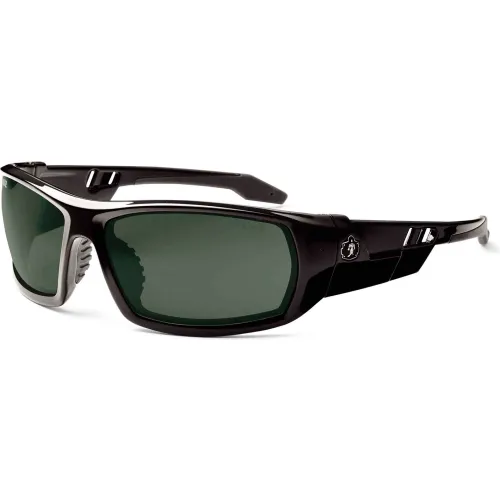 Ergodyne® Skullerz® Odin PZ Safety Glasses, Polarized G15 Lens, Black Frame