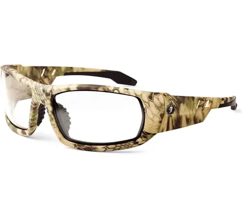 Ergodyne® Skullerz#174; ODIN Anti-Fog Safety Glasses, Clear Lens, Kryptek Highlander Frame
