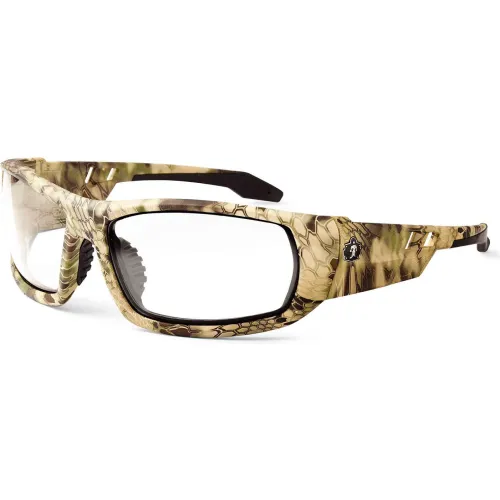 Ergodyne® Skullerz#174; ODIN Anti-Fog Safety Glasses, Clear Lens, Kryptek Highlander Frame