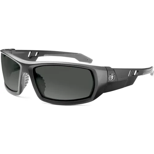 Ergodyne® Skullerz#174; ODIN Polarized Safety Glasses, Smoke Lens, Matte Black Frame