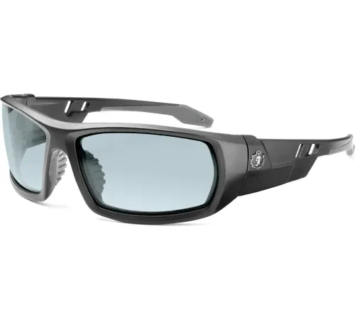 Ergodyne® Skullerz® ODIN-AFAS Safety Glasses, Indoor/Outdoor Lens, Matte Black Frame