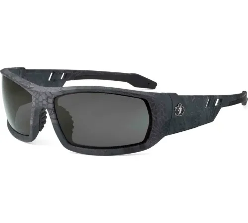 Ergodyne® Skullerz#174; ODIN Safety Glasses, Smoke Lens, Kryptek Typhon Frame