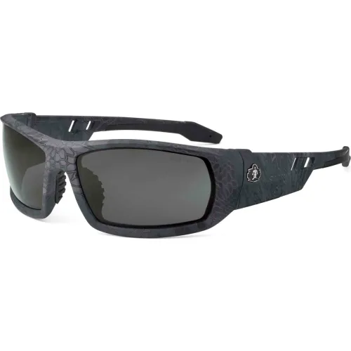 Ergodyne® Skullerz#174; ODIN Safety Glasses, Smoke Lens, Kryptek Typhon Frame