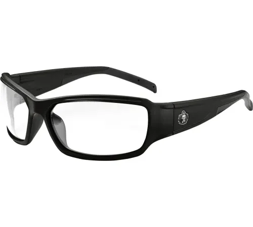 Ergodyne® Skullerz® THOR-AFAS Safety Glasses, Clear Lens, Matte Black Frame