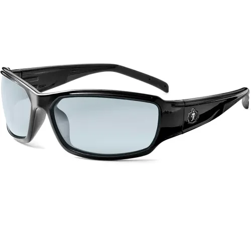 Ergodyne® Skullerz® Thor Safety Glasses, Indoor/Outdoor Lens, Black Frame