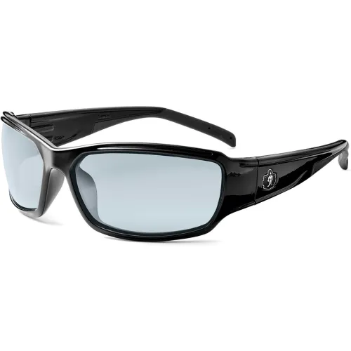 Ergodyne® Skullerz® Thor Safety Glasses, Indoor/Outdoor Lens, Black Frame