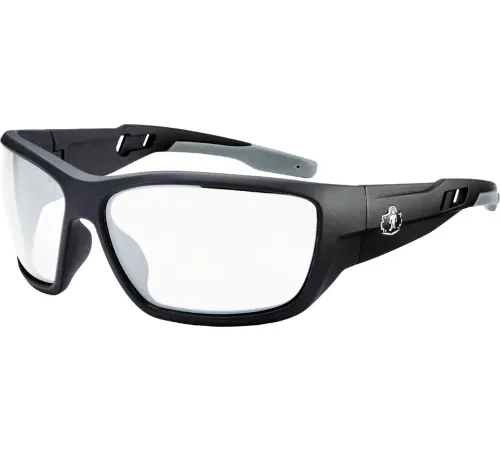 Ergodyne® Skullerz® BALDR-AFAS Safety Glasses, Clear Lens, Matte Black Frame