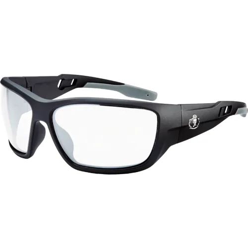 Ergodyne® Skullerz® BALDR-AFAS Safety Glasses, Clear Lens, Matte Black Frame
