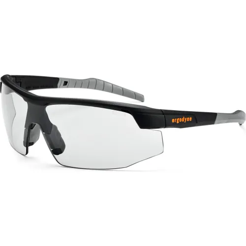 Ergodyne® Skullerz® SKOLL Safety Glasses, Matte Black, In/Outdoor Lens, 59080