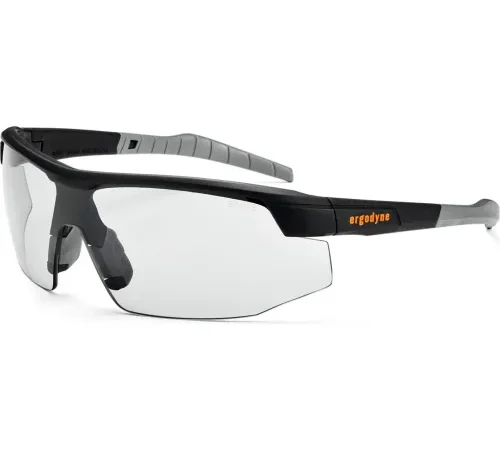 Ergodyne® Skullerz® Skoll Safety Glasses, Anti-Fog, Indoor/Outdoor Lens, Blk Frame, 59083