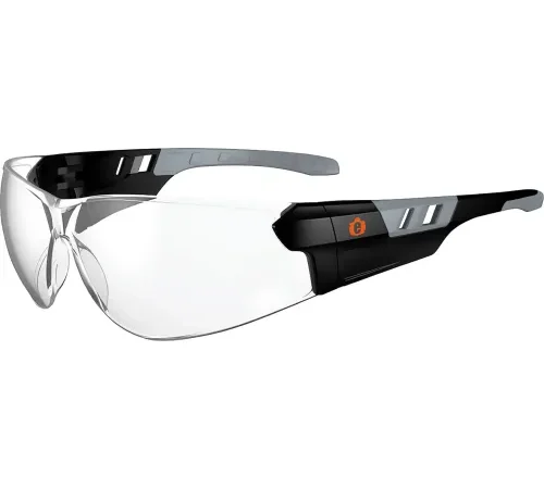 Ergodyne® Skullerz® SAGA-AFAS Frameless Safety Glasses, Clear Lens, Matte Black Frame