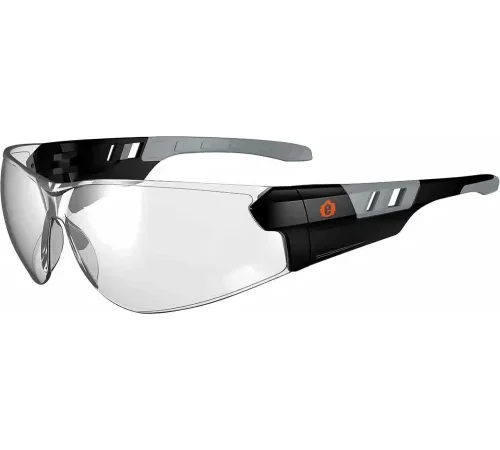 Ergodyne® Skullerz® SAGA Frameless Safety Glasses, Matte Black, In/Outdoor Lens