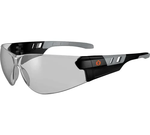 Ergodyne® Skullerz® SAGA Frameless Safety Glasses, Matte Black, Anti-Fog In/Outdoor Lens