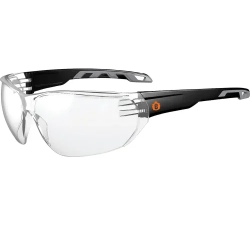 Ergodyne® Skullerz® VALI-AFAS Frameless Safety Glasses, Clear Lens, Matte Black Frame