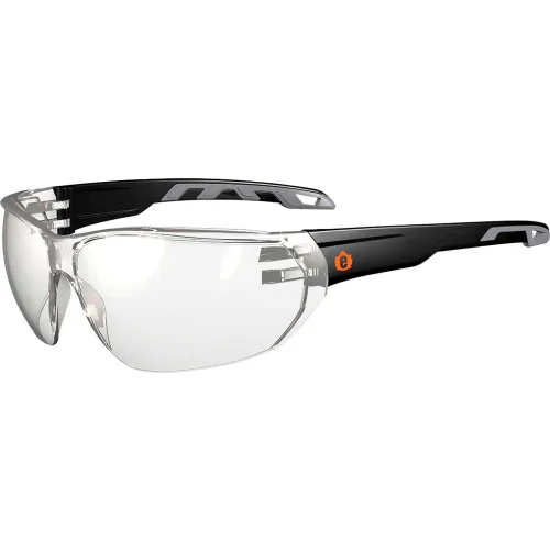 Ergodyne® Skullerz® VALI Frameless Safety Glasses, Matte Black, In/Outdoor Lens