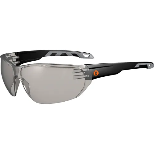 Ergodyne® Skullerz VALI-AFAS Frameless Safety Glasses, Indoor/Outdoor Lens, Matte Black Frame