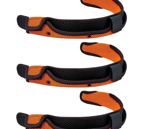 Ergodyne Skullerz® 8984 Hard Hat Replacement Sweatband, Orange, 3-Pack