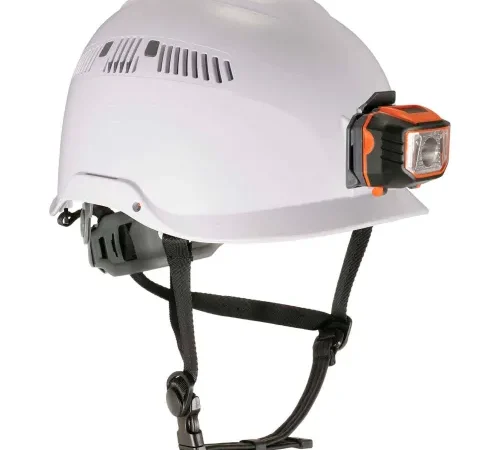 Ergodyne® Skullerz® 8975 Safety Helmet with LED Light, Class C, White
