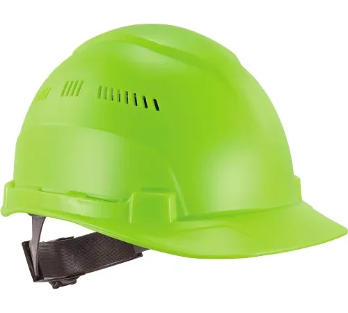 Ergodyne® Skullerz® 8966 Lightweight Cap, Style Hard Hat Vented, Class C, Lime