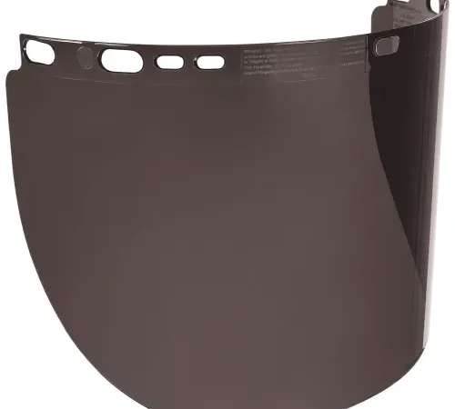 Ergodyne® 8998 Face Shield Replacement For Full Brim HH, Smoke