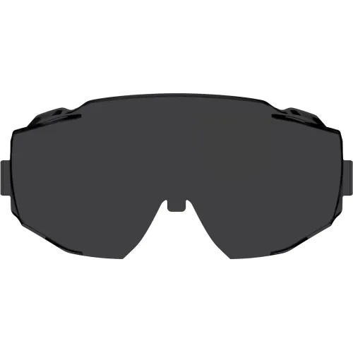 Ergodyne® MODI-RL Replacement Lens For OTG Safety Goggles, Anti-Scratch & Anti-Fog, Smoke